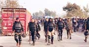 Road Blockage by Haryana Govt.